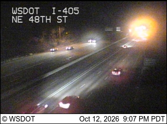 I-405 at MP 16.3: NE 48th St