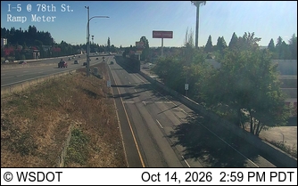 I-5 at MP 4.2: 78th St. Ramp meter
