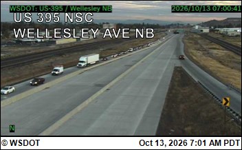 US 395 NSC at MP 160.7: Wellesley Ave