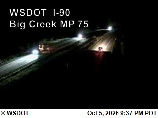 I-90 at MP 75.05: Big Creek