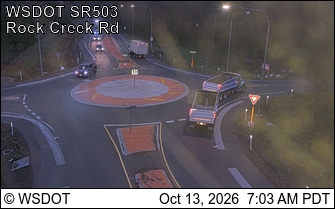 SR 503 at MP 13.7: Rock Creek Rd