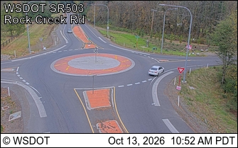 SR 503 at MP 13.7: Rock Creek Rd