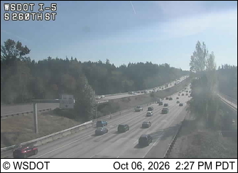 I-5 at MP 147.7: S 260th St