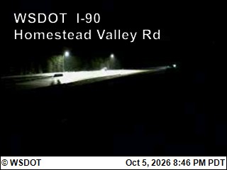 I-90 at MP 37.75: Homestead Valley Rd