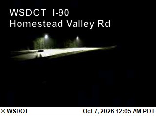 I-90 at MP 37.75: Homestead Valley Rd