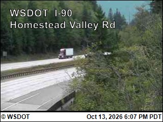 I-90 at MP 37.75: Homestead Valley Rd
