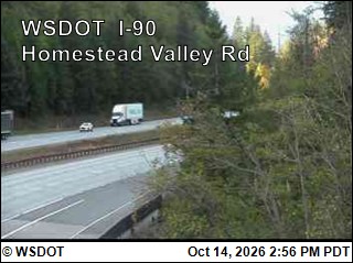 I-90 at MP 37.75: Homestead Valley Rd