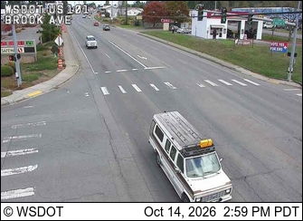 US 101 at MP 250.6: Brook Ave