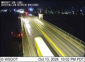 US 101 at MP 83.4: Chehalis River Bridge
