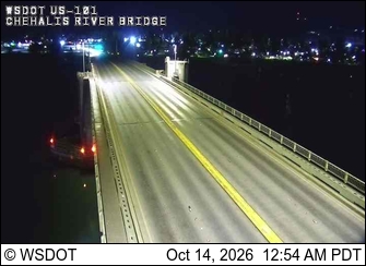 US 101 at MP 83.4: Chehalis River Bridge