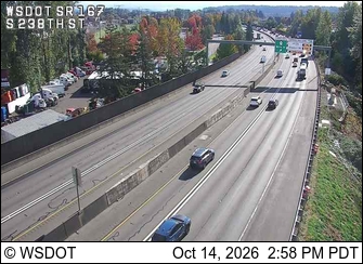 SR 167 at MP 20.3: S 238th St