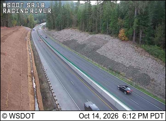 SR 18 @ MP 26.1: Raging River