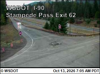 I-90 At MP 62.97 Stampede Pass Exit 62