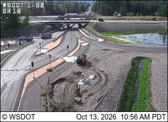I-90 at MP 25.68: SR 18 Interchange