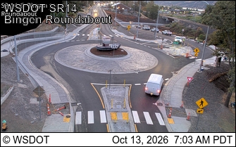 SR 14 at MP 66.6: Bingen Roundabout
