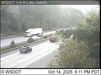 I-5 at MP 246.2: Lake Samish Park and Ride