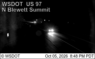 US 97 at MP 163.8: Blewett Pass Summit