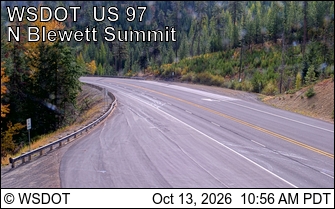 US 97 at MP 163.8: Blewett Pass Summit