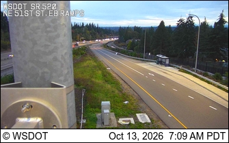 SR 520 at MP 10.7: NE 51st St