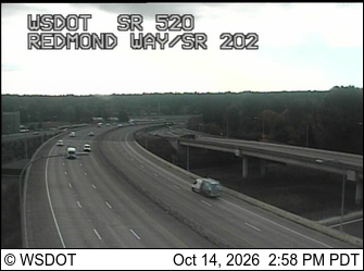 SR 520 at MP 12.8: Redmond Way