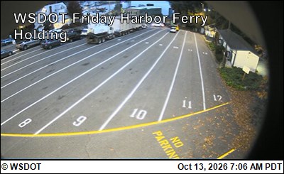 WSF Friday Harbor Ferry Holding