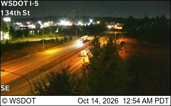 I-5 at MP 7.3: 134th St