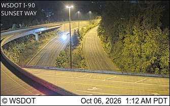 I-90 at MP 18: Sunset Way