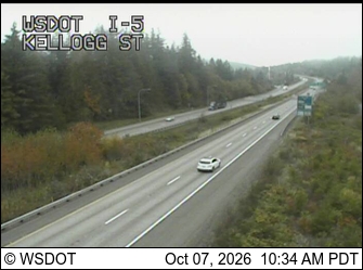 I-5 at MP 250.3: South of Old Fairhaven Parkway NB