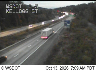 I-5 at MP 250.3: South of Old Fairhaven Parkway NB