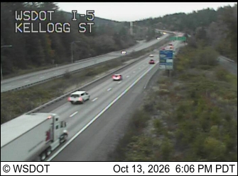 I-5 at MP 250.3: South of Old Fairhaven Parkway NB