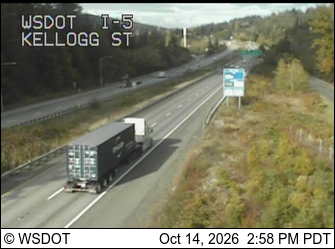 I-5 at MP 250.3: South of Old Fairhaven Parkway NB