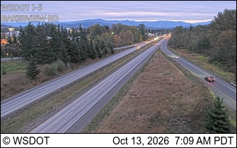 I-5 at MP 257.6: Bakerview Rd