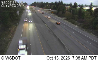 SR 16 at MP 10.7: Olympic Drive