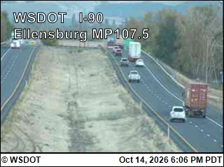 I-90 at MP 107.5: Ellensburg