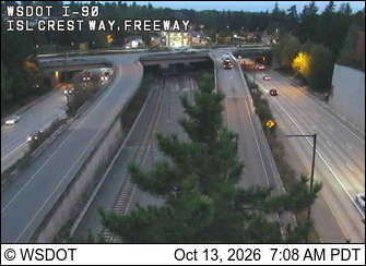 I-90 at MP 7.1: Island Crest Way