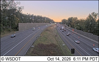 I-90 at MP 14.4: 192nd Ave SE