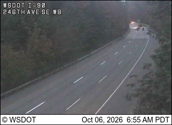 I-90 at MP 18.6: 246th Ave SE, WB