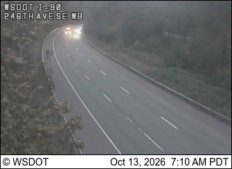 I-90 at MP 18.6: 246th Ave SE, WB