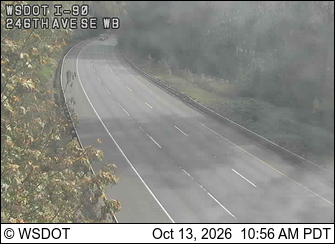 I-90 at MP 18.6: 246th Ave SE, WB
