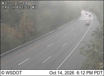 I-90 at MP 18.6: 246th Ave SE, WB