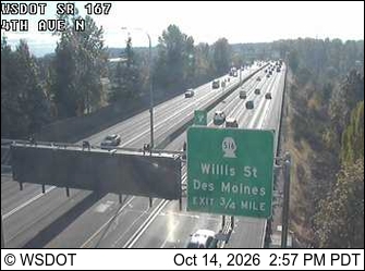 SR 167 at MP 20.6: 4th Ave N