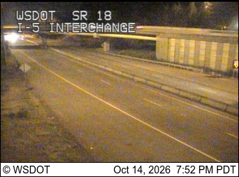 SR 18 at MP 0.1: I-5 Interchange