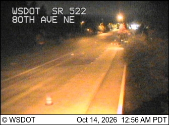 SR 522 at MP 7.9: 80th Ave NE