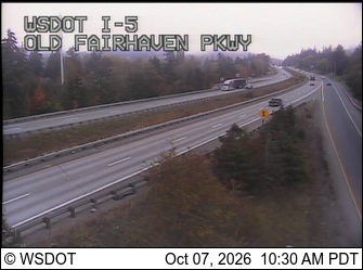 I-5 at MP 250.7: Old Fairhaven Parkway