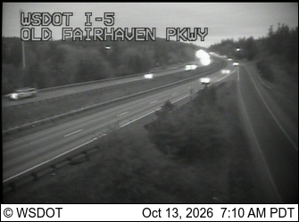 I-5 at MP 250.7: Old Fairhaven Parkway