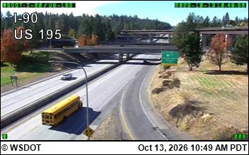 I-90 at MP 279.4: US 195 Interchange