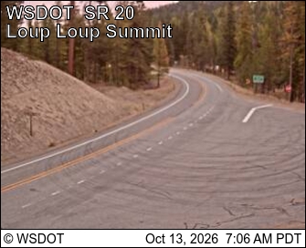 SR 20 at MP 214.5: Loup Loup (Looking East)