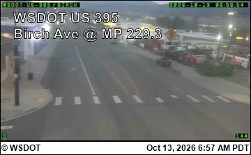 US 395 at MP 229.34: Colville - Birch Ave