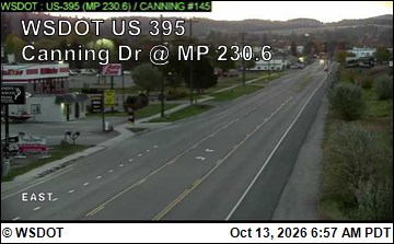 US 395 at MP 230.6: Colville - Canning Dr