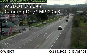 US 395 at MP 230.6: Colville - Canning Dr